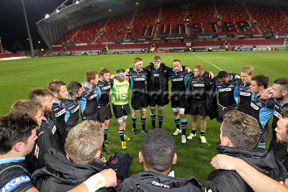 Munster v Glasgow Warriors  Guinness Pro12 rugby October 2nd 201