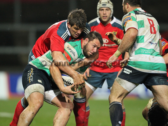 Rugby Union -Rabodirect PRO12 - Munster v Benetton Treviso